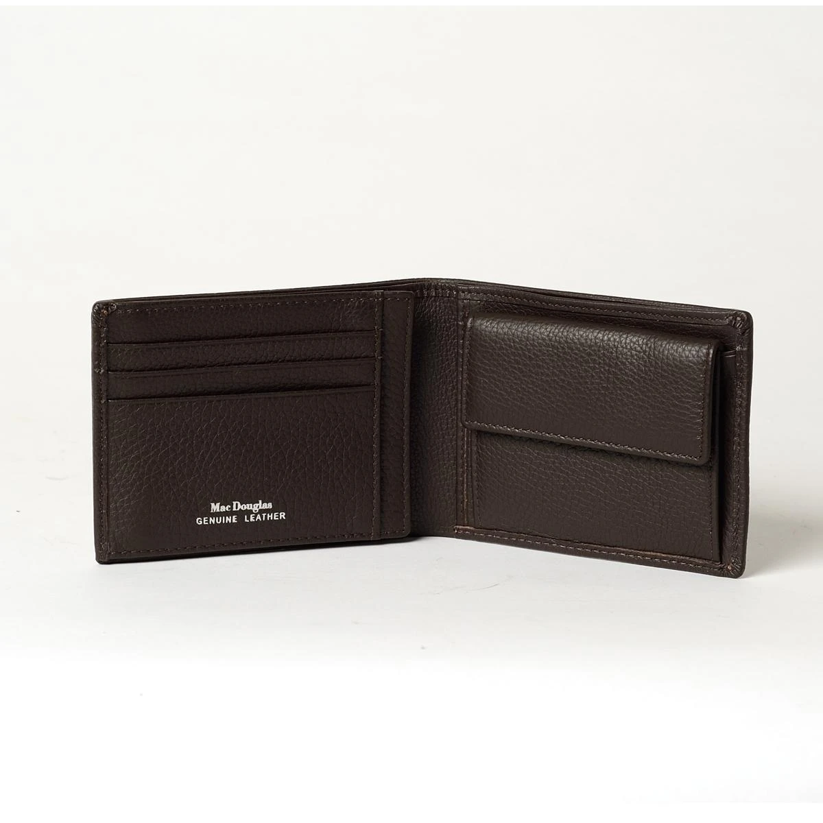 Mac Douglas Porte Cartes Cuir Marron 2 Volets 4 Mac Douglas Porte Cartes Cuir Marron 2 Volets – Image 2