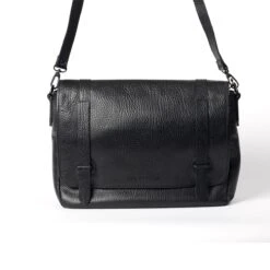 Mac Douglas Sac Besace Messenger Homme Cuir Noir -MenCorner Boutique mac douglas sacoche 1231133 2 1200x1200
