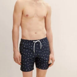 Tom Tailor Maillot De Bain Homme Bleu Marine