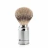 Blaireau Métal Chromé - Poil De Blaireau Silver Tip 2 Blaireau Métal Chromé - Poil De Blaireau Silver Tip -MenCorner Boutique mencornercom blaireau metal chrome 239324 1200x1200
