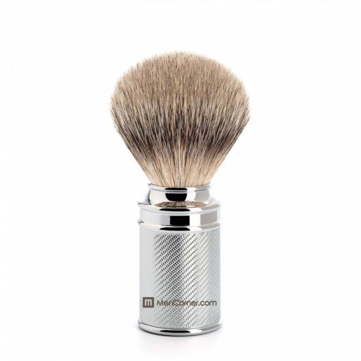 Blaireau Métal Chromé - Poil De Blaireau Silver Tip 3 Blaireau Métal Chromé - Poil De Blaireau Silver Tip