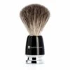 Blaireau Noir Pure Badger - Manche Resine Noir 1 Blaireau Noir Pure Badger - Manche Resine Noir -MenCorner Boutique mencornercom blaireau noir pure badger 239248 1200x1200