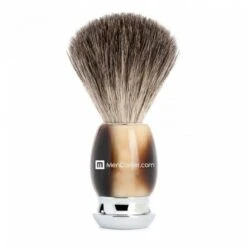 Blaireau Résine Corne - Pure Badger