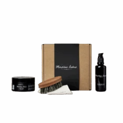 Coffret Soin Gel-Crème + Masque + Brosse à Barbe