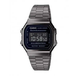 Montre Casio A168WEGG-1BEF - Casio Collection Multifonctions Bracelet Acier Boîtier Résine
