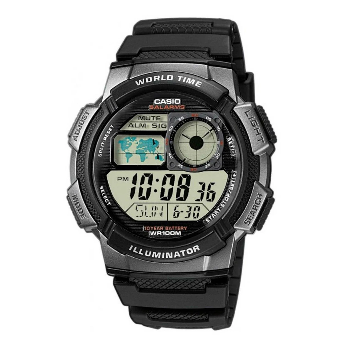 Montre Homme Casio Résine Casio Collection AE-1000W-1BVEF 3 Montre Homme Casio Résine Casio Collection AE-1000W-1BVEF