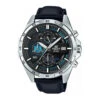 Montre Casio Edifice EFR-556L-1AVUEF - Montre Chronographe Cuir Noire Homme
