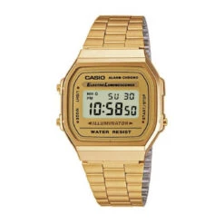 Montre Homme Casio Retro Vintage A168WG-9EF - Bracelet Acier Doré