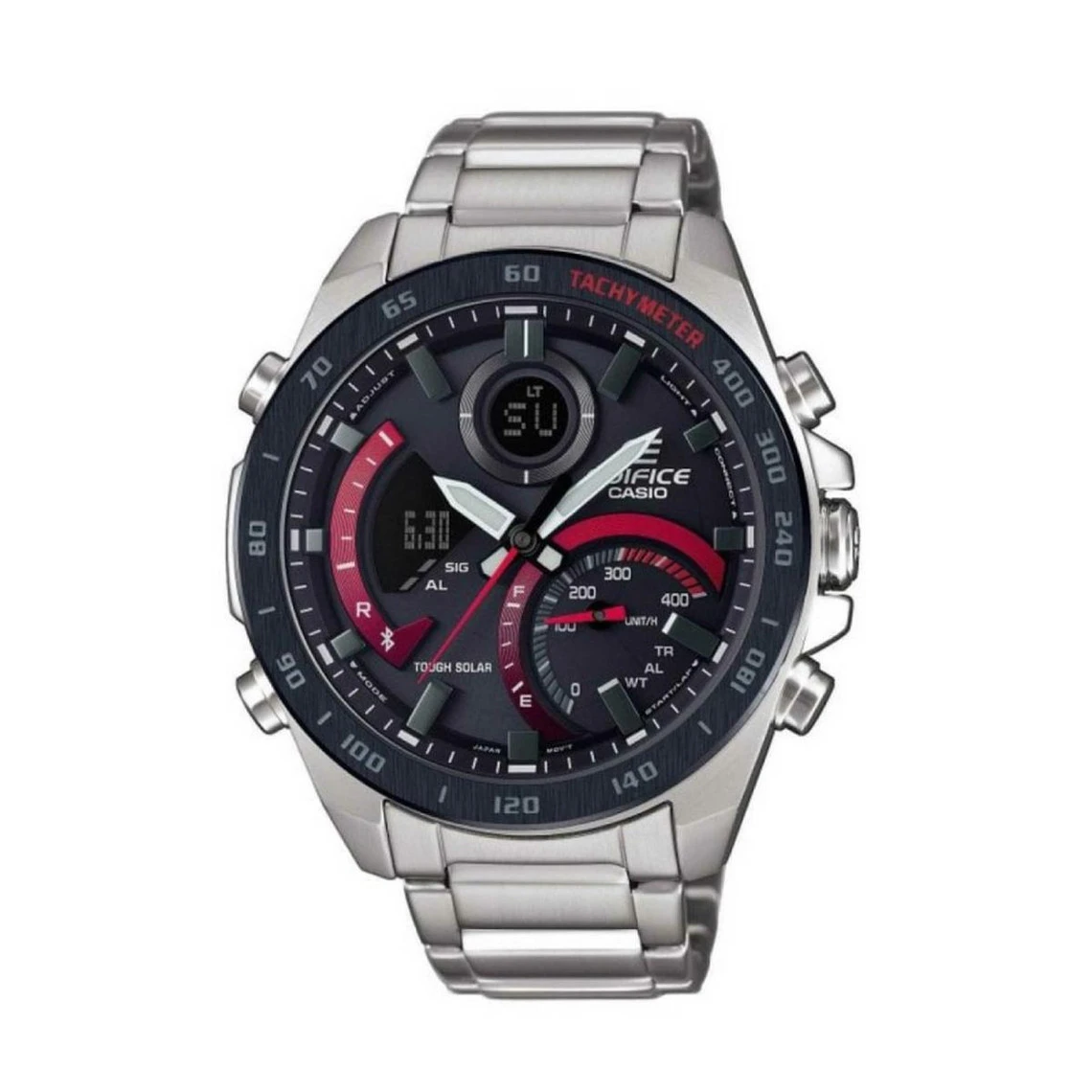 Montre Connectée Casio Edifice ECB-900DB-1AER - Montre Connectée Boitier Et Bracelet Acier Néobrite Homme 3 Montre Connectée Casio Edifice ECB-900DB-1AER - Montre Connectée Boitier Et Bracelet Acier Néobrite Homme