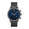 Montre Emporio Armani AR1979 - Montre Chronographe Ronde Homme