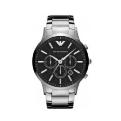 Montre Emporio Armani AR2460 - Montre Argent Ronde Homme