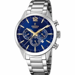 Montre Festina Montres TIMELESS CHRONO F20343-2 - Montre Chronographe Acier Homme