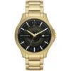 Emporio Armani Montre Homme ARMANI AX2443 - Bracelet Acier Doré