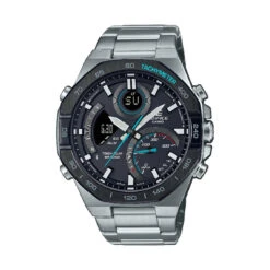 Montre Homme CASIO ECB-950DB-1AEF - Bracelet Acier Argent