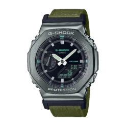 Montre Homme CASIO GM-2100CB-3AER - Bracelet Tissu Vert