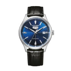 Montre Homme CITIZEN NH8390-20LE - Bracelet Cuir Noir