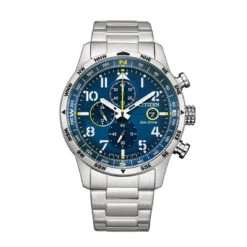 Montre Homme CITIZEN PILOT CHRONOGRAPH CA0790-83L - Bracelet Acier Argent