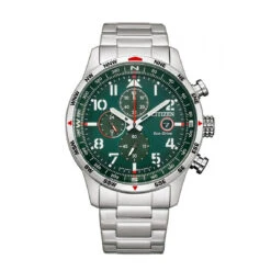 Montre Homme CITIZEN PILOT CHRONOGRAPH CA0791-81X - Bracelet Acier Argent