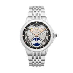 Montre Homme EARNSHAW BARALLIER ES-8245-33 - Bracelet Acier Argent