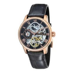 Montre Homme EARNSHAW Longitude ES-8006-07 - Bracelet Cuir Noir