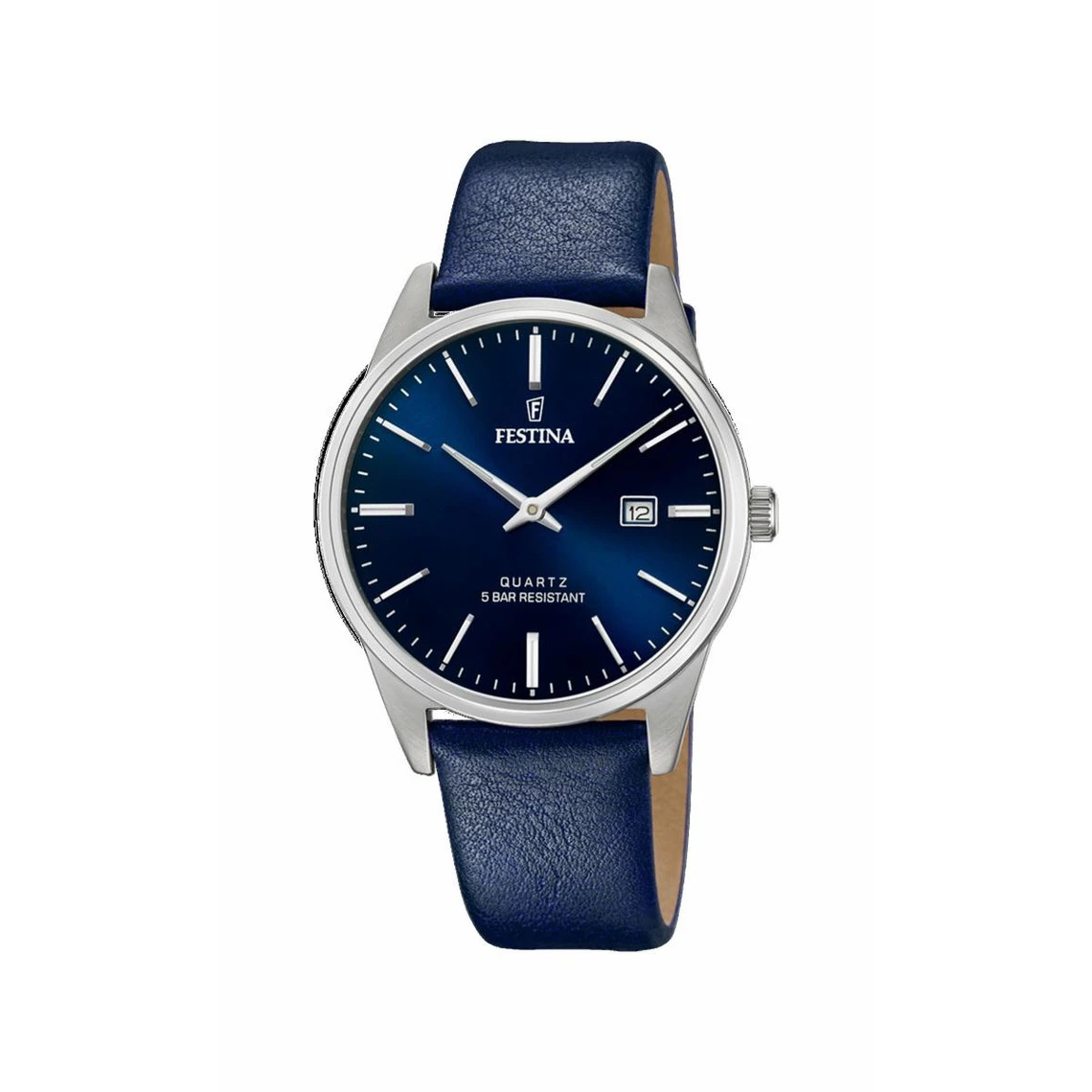 Montre Homme Festina F20512-3 - Bracelet Cuir Bleu 4 Montre Homme Festina F20512-3 - Bracelet Cuir Bleu – Image 2