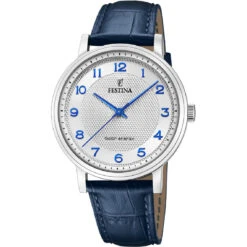 Montre Homme Festina 20660-1 - Bracelet Cuir Bleu