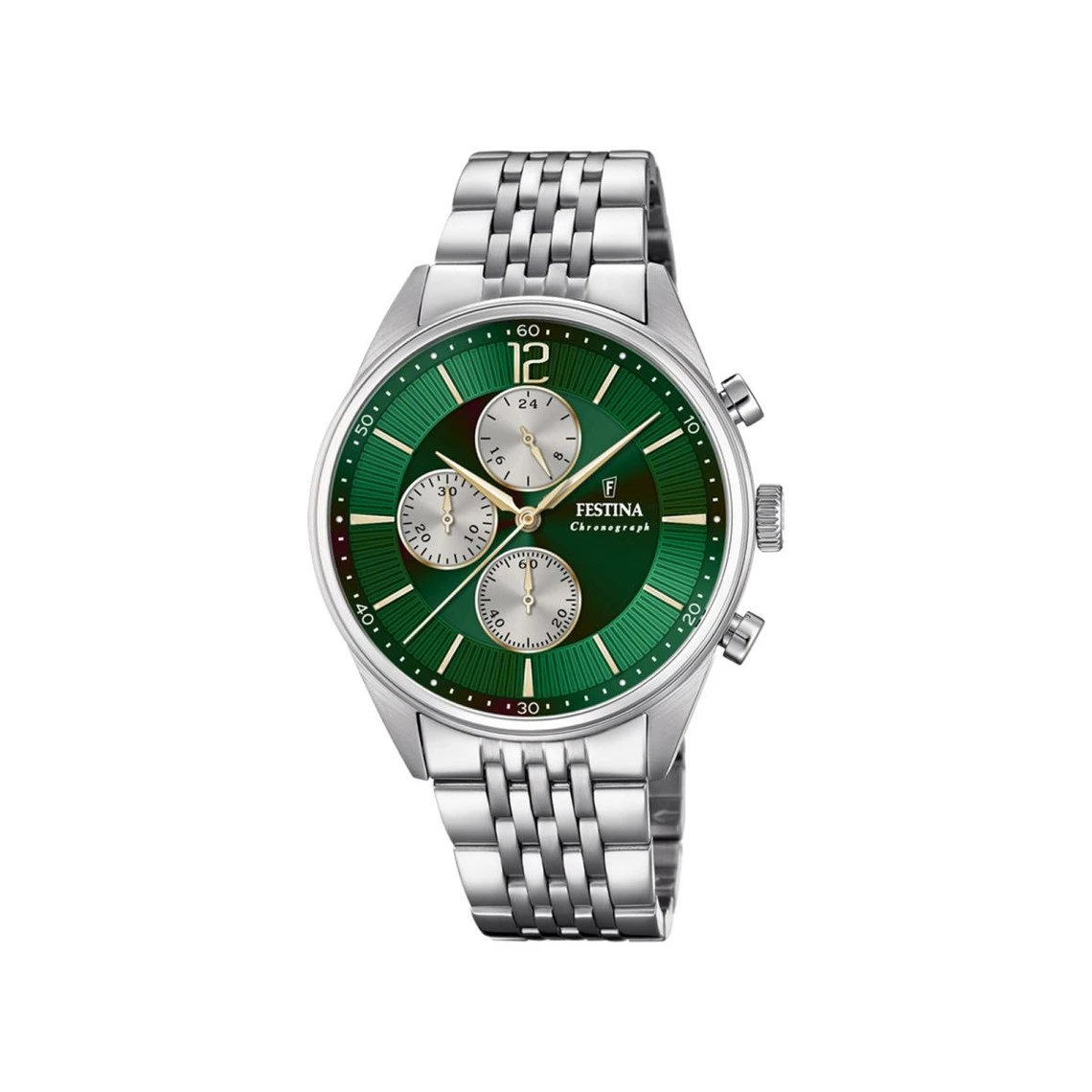 Montre Homme Festina TIMELESS CHRONOGRAPH F20285-9 - Bracelet Acier 4 Montre Homme Festina TIMELESS CHRONOGRAPH F20285-9 - Bracelet Acier â Image 2