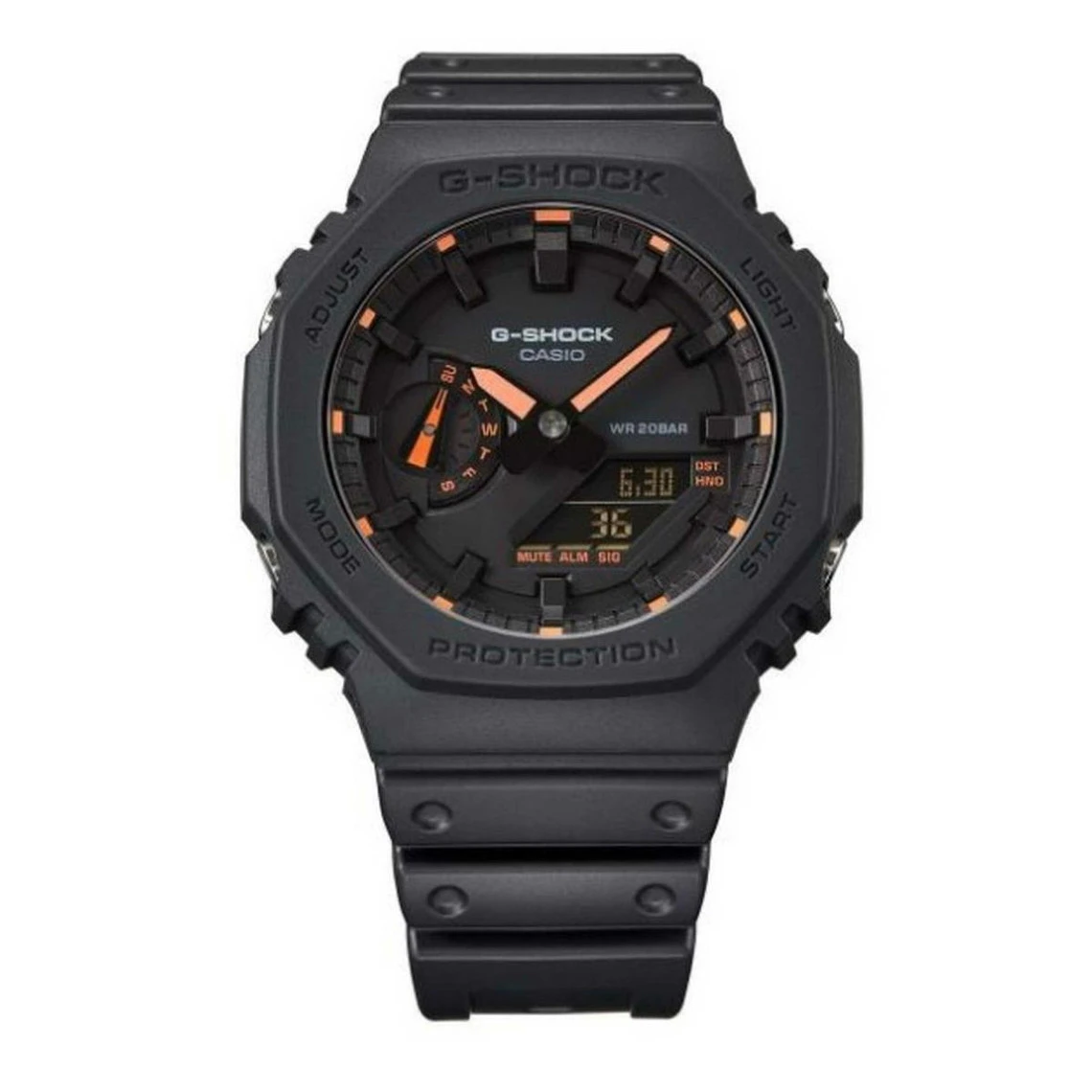 Casio Montre Homme GA-2100-1A4ER - Bracelet Résine Noir 3 Casio Montre Homme GA-2100-1A4ER - Bracelet Résine Noir