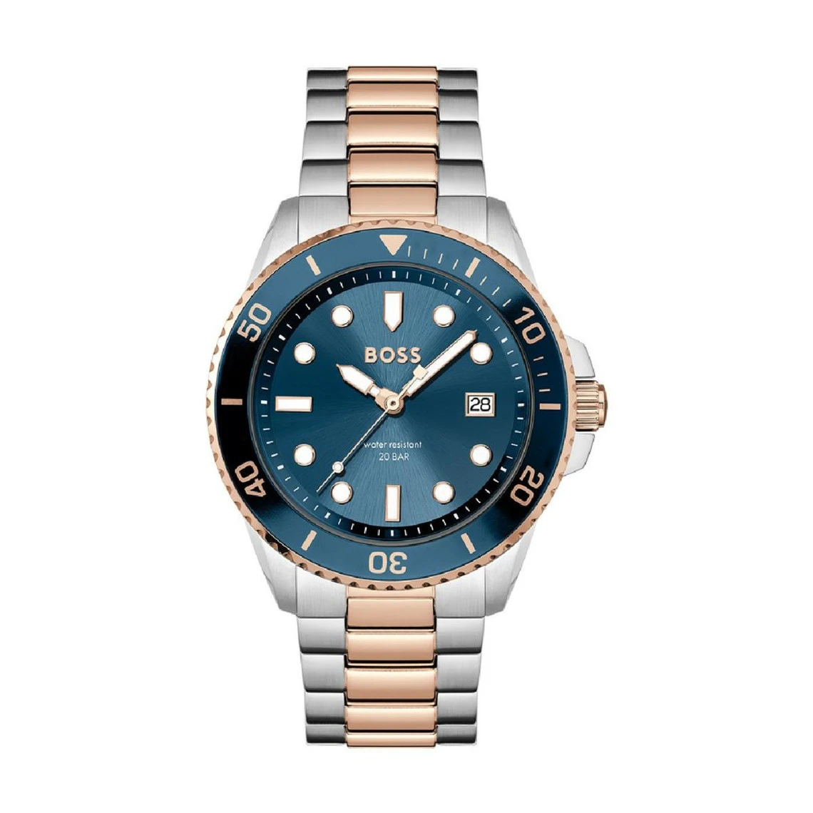 Montre Homme Boss Ace - 1514012 Bracelet Acier Doré Rose 3 Montre Homme Boss Ace - 1514012 Bracelet Acier Doré Rose