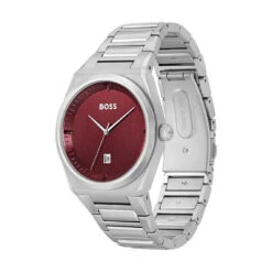 Montre Homme Boss Montres STEER 1513993 - Bracelet Acier Acier -MenCorner Boutique montre homme hugo boss montres steer 1513993 bracelet acier acier 1513993 2 1140x1140