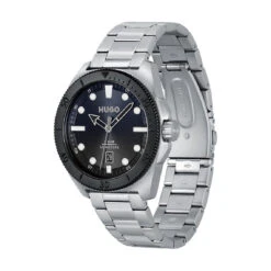 Montre Homme Hugo Boss Visit - 1530305 Bracelet Acier Argent -MenCorner Boutique montre homme hugo boss visit 1530305 bracelet acier argent 3515744 3 1140x1140