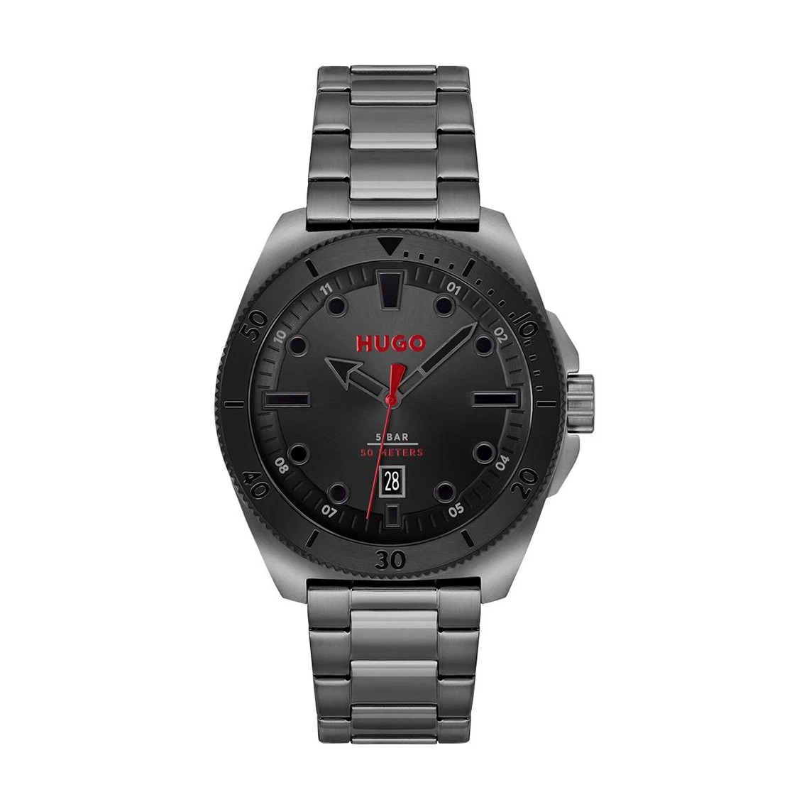 Montre Homme Hugo Boss Visit - 1530306 Bracelet Acier Noir 3 Montre Homme Hugo Boss Visit - 1530306 Bracelet Acier Noir