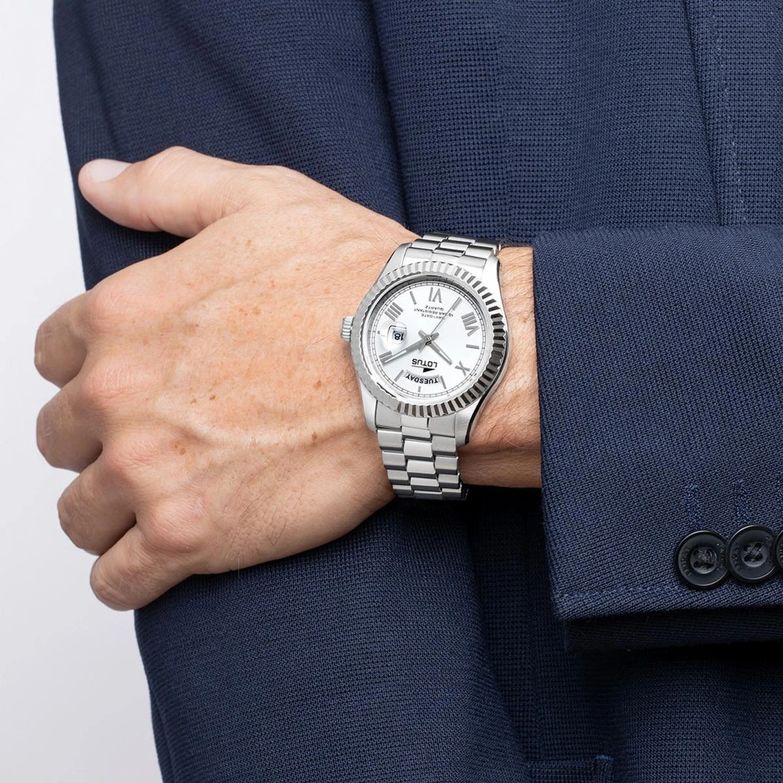 Montre Homme FREEDOM COLLECTION L18854-1 - Bracelet Acier Acier 5 Montre Homme FREEDOM COLLECTION L18854-1 - Bracelet Acier Acier – Image 3