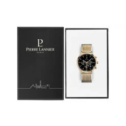 Montre Homme Pierre Lannier DELICE 222G032 - Bracelet Acier Doré -MenCorner Boutique montre homme pierre lannier delice 222g032 bracelet acier dore 222g032 10 1140x1140