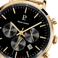 Montre Homme Pierre Lannier DELICE 222G032 - Bracelet Acier Doré -MenCorner Boutique montre homme pierre lannier delice 222g032 bracelet acier dore 222g032 6 1140x1140