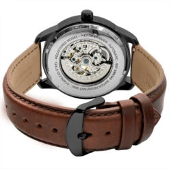 Montre Homme 330D434 - Bracelet Cuir Marron -MenCorner Boutique montre homme pierre lannier montres 330d434 bracelet cuir marron 330d434 7 1140x1140