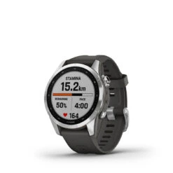 Garmin Montre Connectée Mixte Fenix 7S 010-02539-01 - Bracelet Silicone Gris -MenCorner Boutique montres connectees mixtes garmin fenix 7s 010 02539 01 bracelet 010 02539 01 6 1140x1140