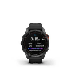 Garmin Montre Connectée Homme Fenix 7S 010-02539-13 - Bracelet Silicone Noir -MenCorner Boutique montres connectees mixtes garmin fenix 7s 010 02539 13 bracelet 010 02539 13 11 1140x1140