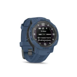 Garmin Montre Connectée Mixte Instinct® Crossover 010-02730-02 - Bracelet Silicone Bleu -MenCorner Boutique montres connectees mixtes garmin instinct crossover 010 02730 02 bracelet 3426866 2 1140x1140