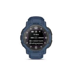 Garmin Montre Connectée Mixte Instinct® Crossover 010-02730-02 - Bracelet Silicone Bleu -MenCorner Boutique montres connectees mixtes garmin instinct crossover 010 02730 02 bracelet 3426866 3 1140x1140