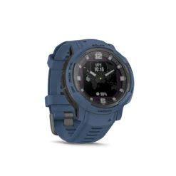 Garmin Montre Connectée Mixte Instinct® Crossover 010-02730-02 - Bracelet Silicone Bleu -MenCorner Boutique montres connectees mixtes garmin instinct crossover 010 02730 02 bracelet 3426866 6 1140x1140