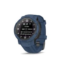 Garmin Montre Connectée Mixte Instinct® Crossover 010-02730-02 - Bracelet Silicone Bleu -MenCorner Boutique montres connectees mixtes garmin instinct crossover 010 02730 02 bracelet 3426866 7 1140x1140