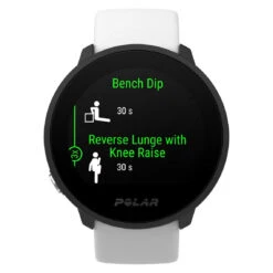 Montre Connectée Mixtes POLAR 900108444 - Bracelet Silicone Blanc