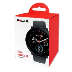 Montre Connectée Mixtes POLAR BLK S-L 900106234 - Bracelet Silicone Noir -MenCorner Boutique montres connectees mixtes polar montres polar ignite 3 blk s l 900106234 bracelet silicone noir 900106234 19 1140x1140