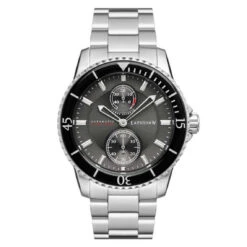 Montre Homme EARNSHAW Hawke Coffret - ES-8118-33 Bracelet Acier Argent