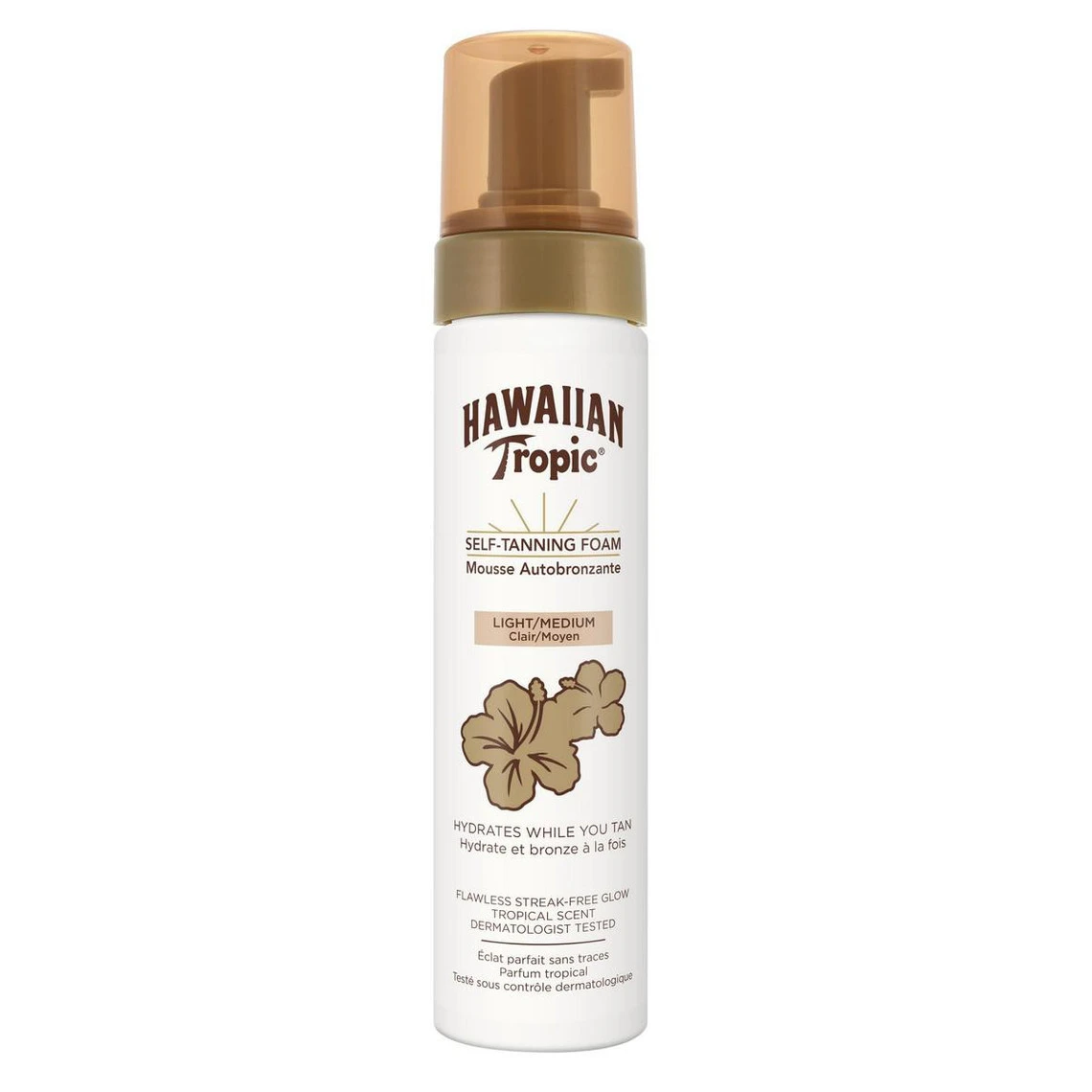 Hawaiian Tropic Mousse Autobronzante Light/Medium 200 Ml 3 Hawaiian Tropic Mousse Autobronzante Light/Medium 200 Ml