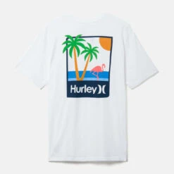 HURLEY Tee-shirt à Manches Courtes Blanc -MenCorner Boutique mts0032520white2 3401334 2 1140x1140