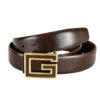 Ceinture Cuir Marron - Guess Maroquinerie 2 Ceinture Cuir Marron - Guess Maroquinerie -MenCorner Boutique not adjustable belt 3216259 4052821 1140x1140