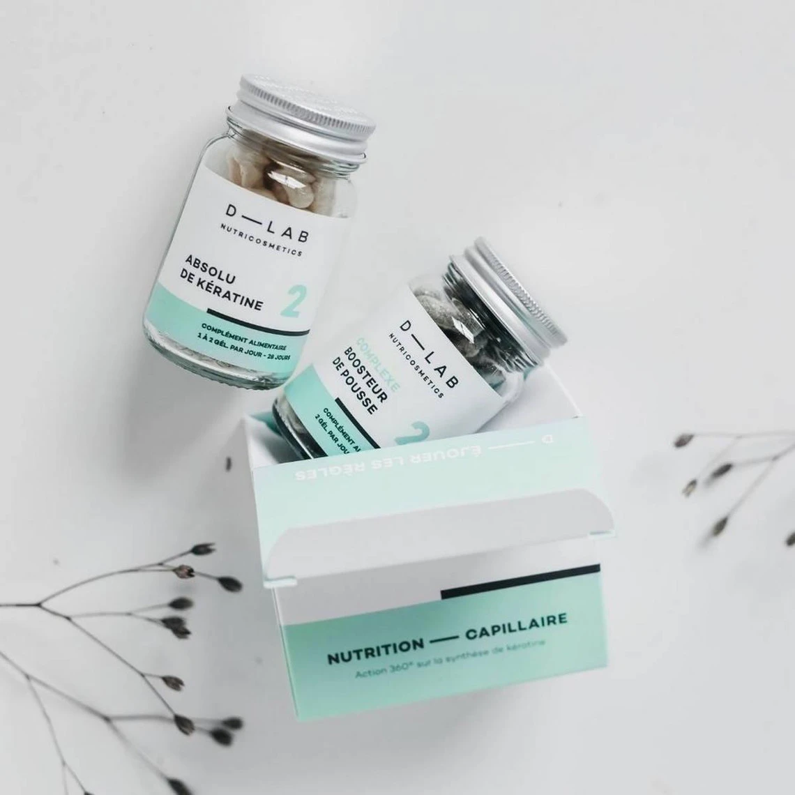 Duo Nutrition-Capillaire | Action 360° Sur La Synthèse De Kératine 1 Mois 4 Duo Nutrition-Capillaire | Action 360° Sur La Synthèse De Kératine 1 Mois – Image 2