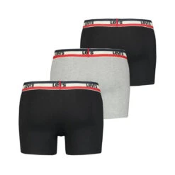 Pack 3 Boxers - Noir Levi's Underwear -MenCorner Boutique pack 3 boxers noir levis underwear 3243259 2 1140x1140